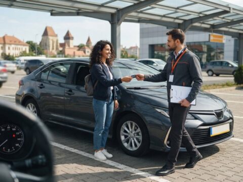Cum se predă o mașină închiriată: Procedura de retur și verificarea combustibilului