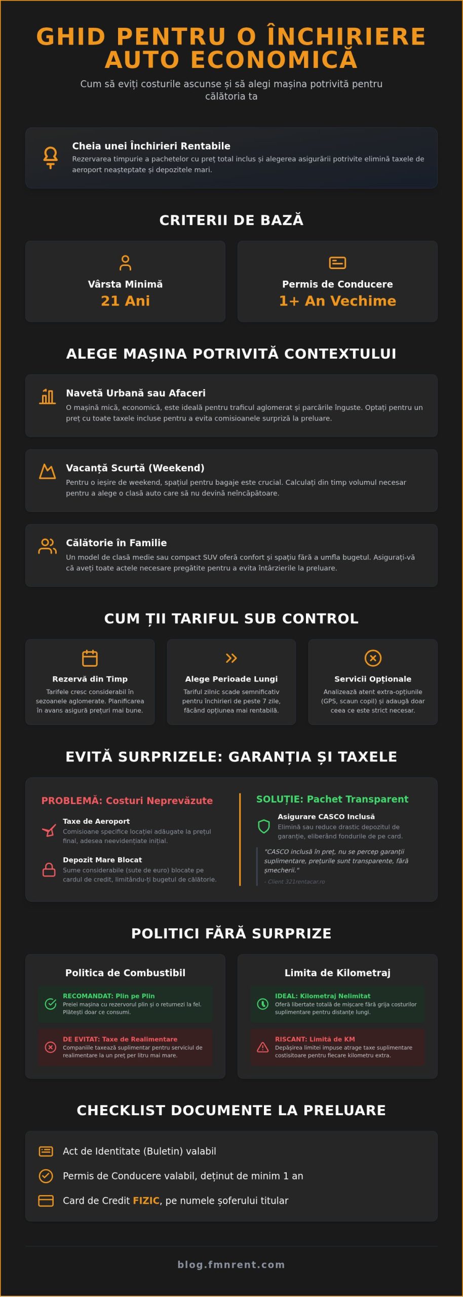 Ghid complet: închiriere mașină economică