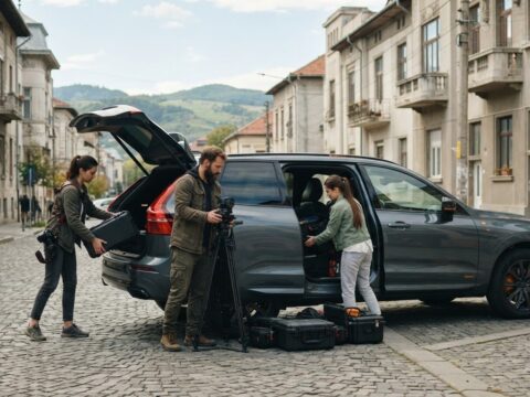 Închiriere mașină pentru filmări sau proiecte foto: ghid practic 2026